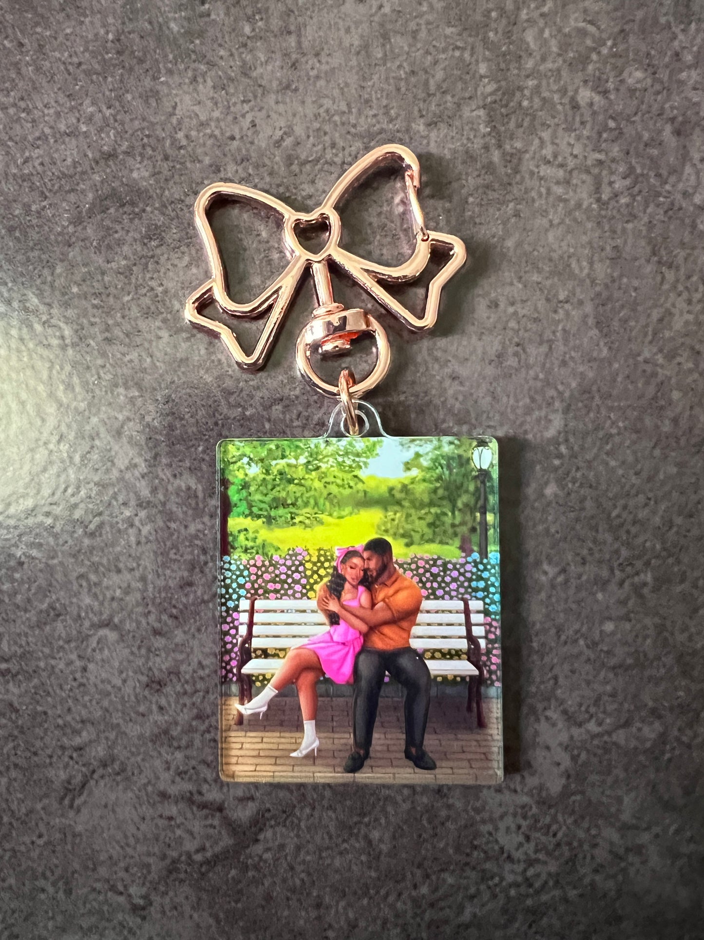 Becoming Afua Osei Bow Keychain