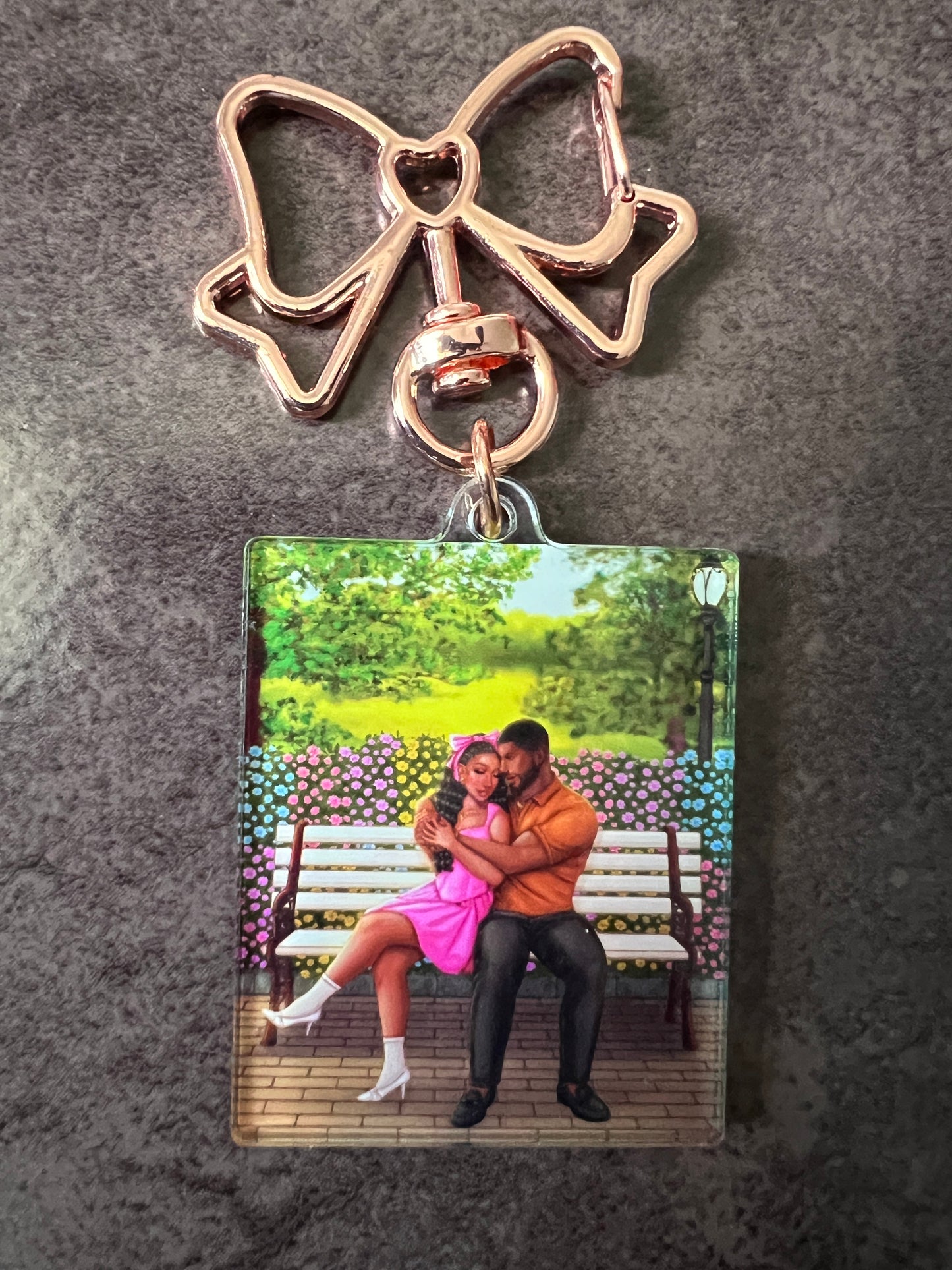 Becoming Afua Osei Bow Keychain