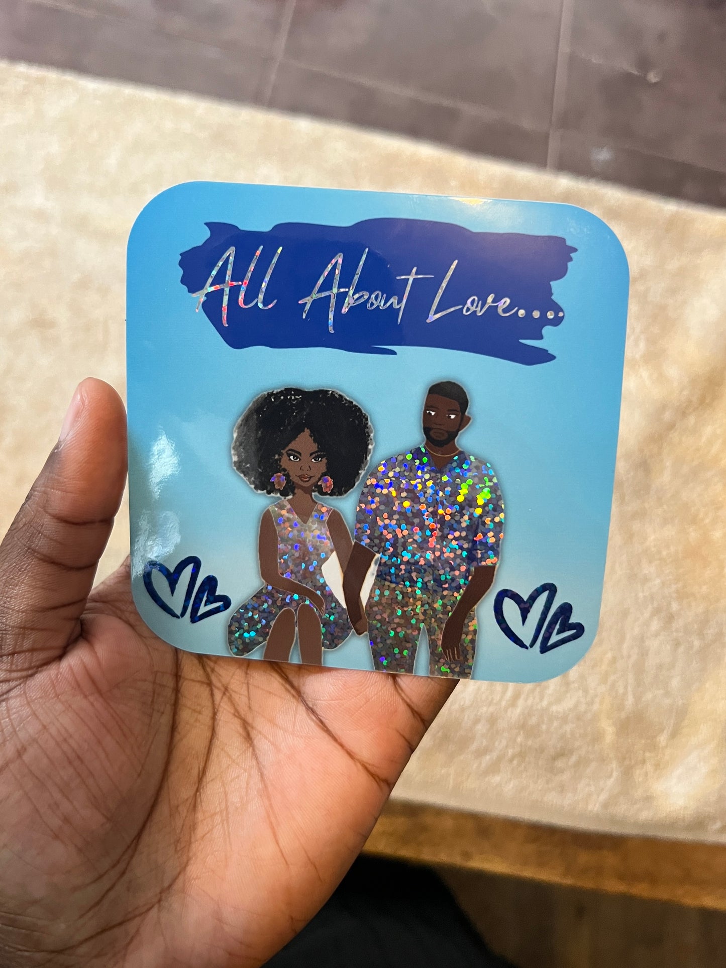 All About Love Sticker 💙