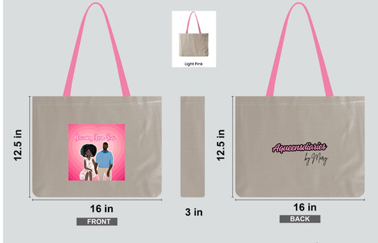 Becoming Afua Osei All About Love Tote Bag